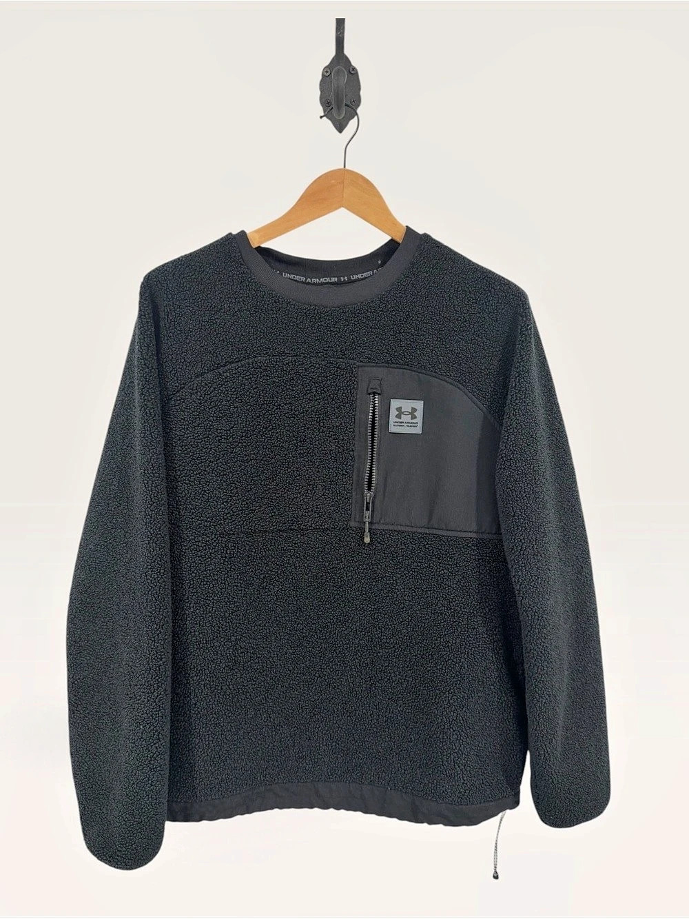 Under Armour Fleece Pullover Black Size Large